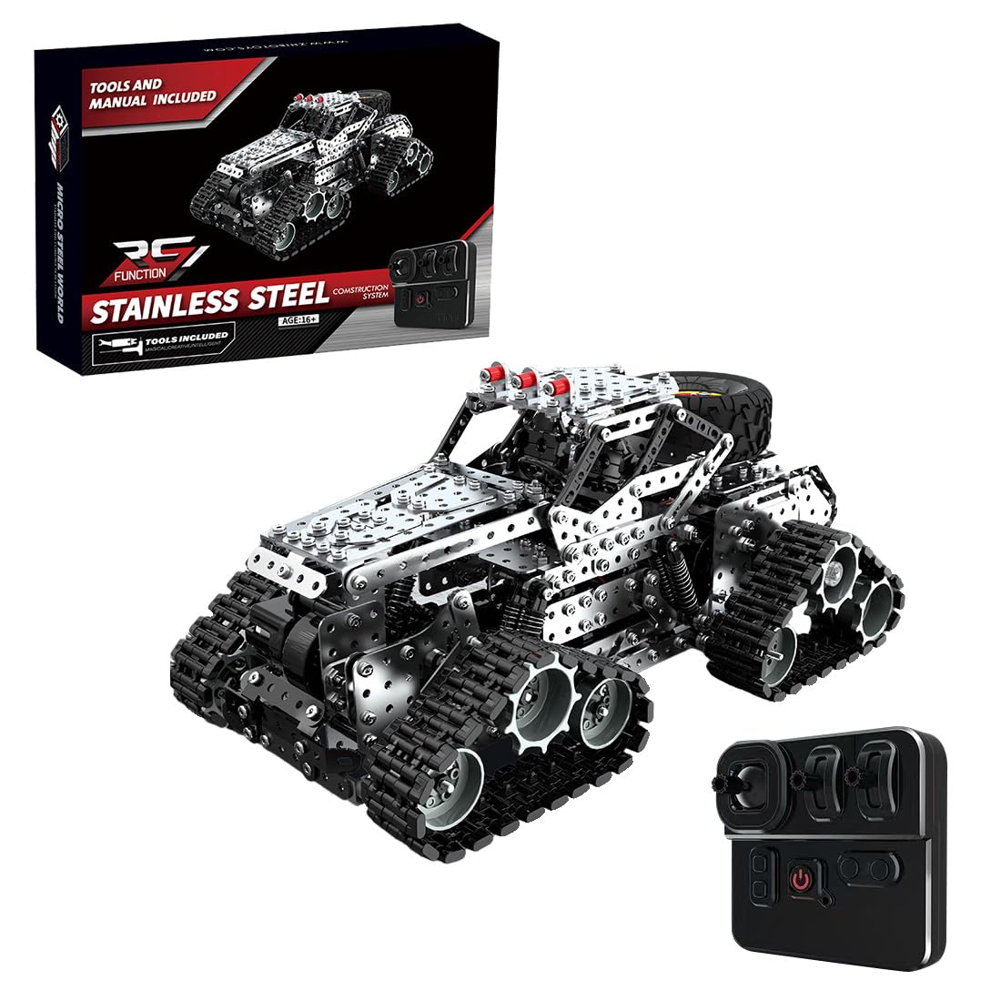Amazon.com: XMBRICDIYY RC Metal Puzzles Off-Road Car for Adults